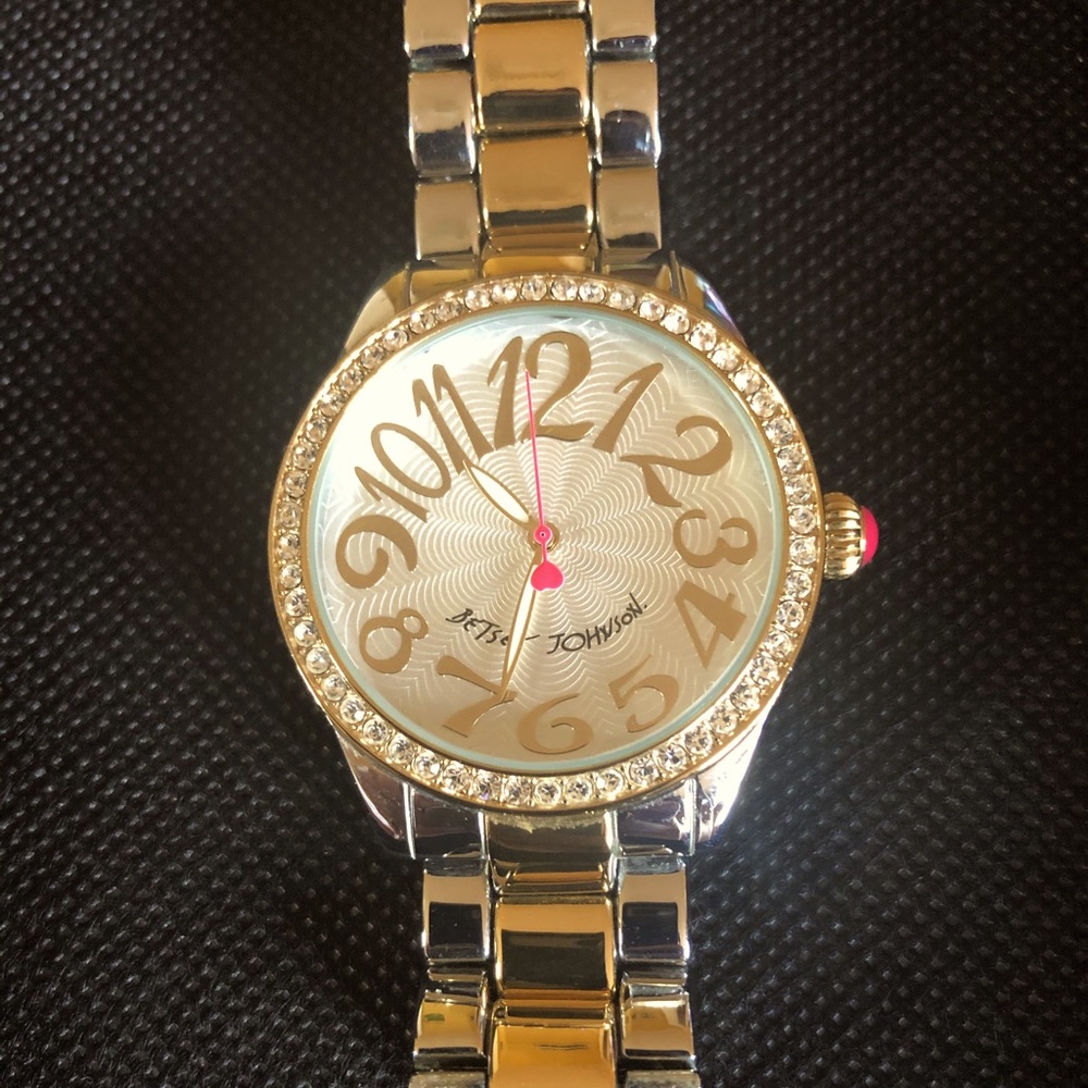Betsy Johnson Two Tone Watch